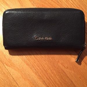 Black Calvin Klein wallet